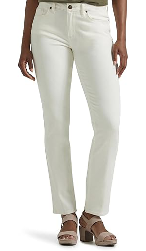 Lee Women's Legendary Mid Rise Straight Leg Jean